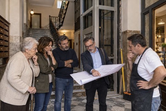 Proyecto de instalación de ascensor en comunidad